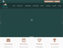Tablet Screenshot of mountainbrookgolf.com